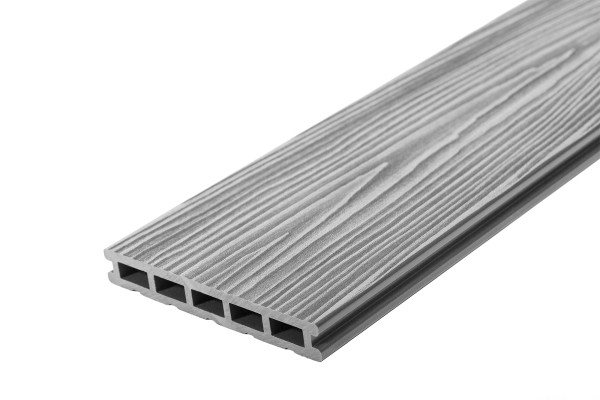 Террасная доска из ДПК RusDecking Unodeck Mogano - Серый купить в Новом Уренгое
