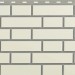 Фасадная панель Альта-Профиль, Кирпич Клинкерный, Белый купить в Новом Уренгое