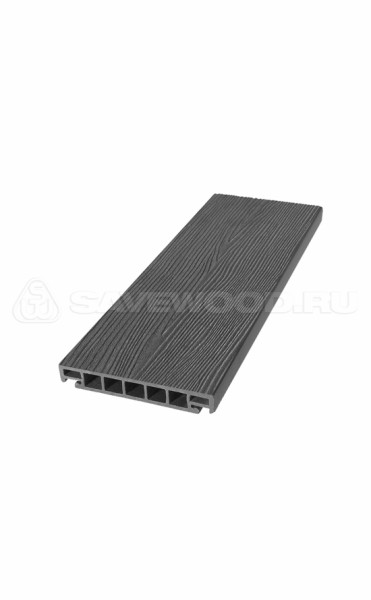 Террасная доска из ДПК SW Salix (S) (R) графит купить в Новом Уренгое