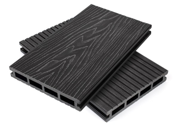 Террасная доская ДПК NanoWood Nature 3D пустотелая Графит купить в Новом Уренгое