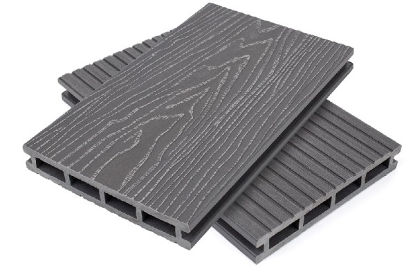 Террасная доская ДПК NanoWood Nature 3D пустотелая Серый купить в Новом Уренгое