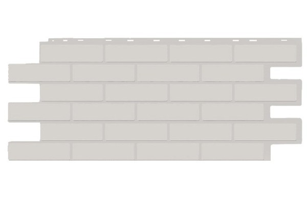Фасадная панель T-Siding Кирпич Модерн Эко Уайт купить в Новом Уренгое