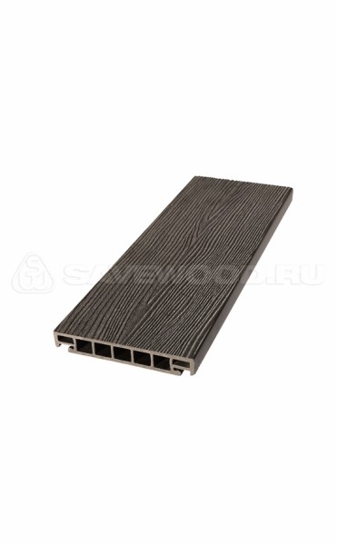 Террасная доска из ДПК SW Salix (S) (R) темно-коричневый купить в Новом Уренгое
