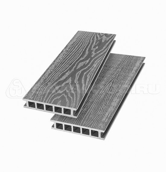 Террасная доска из ДПК SW-Fagus «SaveWood» пепельный купить в Новом Уренгое