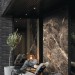 Фиброцементные панели Panda Камень Браун 02420F купить в Новом Уренгое