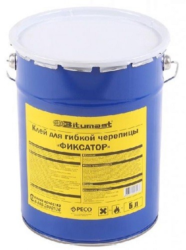 Клей для гибкой черепицы BITUMAST 5 л купить в Новом Уренгое