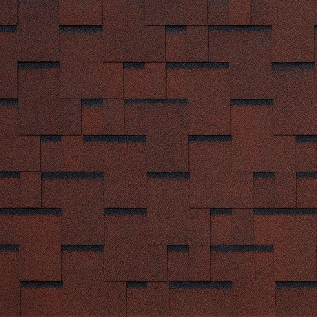 Гибкая черепица Tegola SAN REMO rosso 402 купить в Новом Уренгое